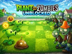 Xogo Plants Vs Zombies Unblocked en liña