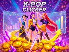 Xogo K-pop. Clicker en liña