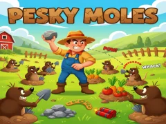 Xogo Pesky Moles en liña