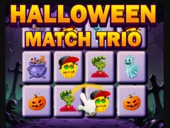 Xogo Halloween Match Trio en liña