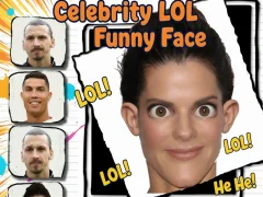 Xogo Celebrity LOL Funny Face en liña