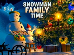Xogo Snowman Family Time en liña