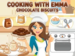 Xogo Cooking with Emma Chocolate Biscuits en liña