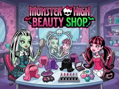 Xogo Monster High Beauty Shop en liña