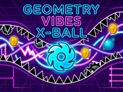 Xogo Geometry Vibes X-Ball en liña
