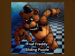 Xogo Fnaf Freddy Sliding Puzzle en liña