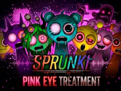Xogo Sprunki: Pink Eye Treatment en liña