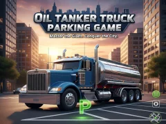 Xogo Oil Tanker Truck Parking Game en liña