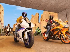 Xogo Real Motorbike Simulator Race 3D en liña