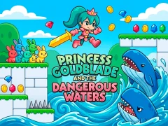 Xogo Princess Goldblade and the Dangerous Waters en liña