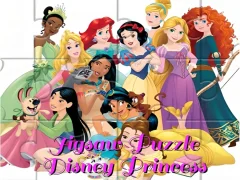 Xogo Jigsaw Puzzle: Disney Princess en liña