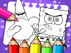 Xogo Sponge Bob Coloring Book en liña