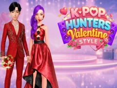 Xogo K Pop Hunters Valentine Style en liña