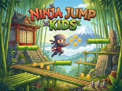 Xogo Ninja Jump Kids en liña