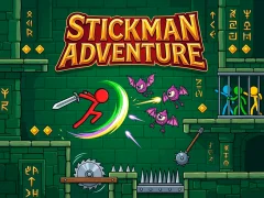 Xogo Stickman Adventure en liña