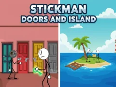 Xogo Stickman Doors and Island en liña
