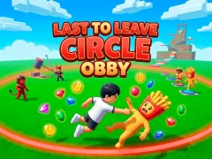 Xogo Last to Leave Circle Obby en liña
