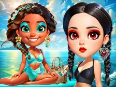 Xogo Wave Chic Ocean Fashion Frenzy en liña