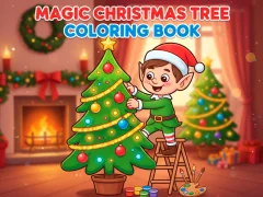 Xogo Magic Christmas Tree Coloring Book en liña
