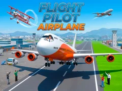Xogo Flight Pilot Airplane en liña