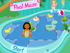 Xogo Kelly Club: Pool Maze en liña