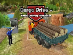 Xogo Cargo drive - Truck Delivery Simulator en liña