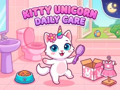 Xogo Kitty Unicorn Daily Care en liña
