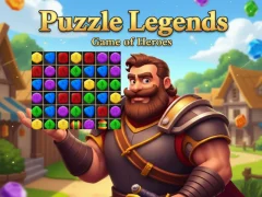 Xogo Puzzle Legends Game of Heroes en liña