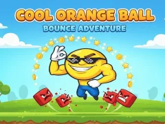 Xogo Cool Orange Ball: Bounce Adventure en liña
