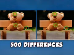 Xogo Find 500 Differences en liña