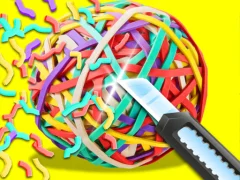 Xogo Rubber Band Cutting en liña
