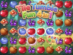 Xogo Tile Tumble Fun 4 in 1 en liña