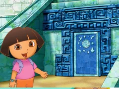 Xogo Dora the Explorer Dora's Number Pyramid Adventure en liña