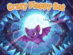 Xogo Crazy Flappy Bat en liña