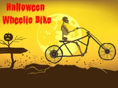 Xogo Halloween Wheelie Bike en liña