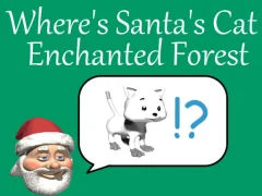Xogo Where's Santa's Cat-Enchanted Forest en liña