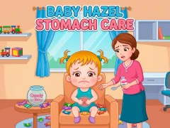 Xogo Baby Hazel Stomach Care en liña