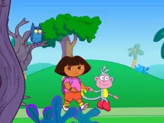 Xogo Dora the Explorer: Spooky Forest en liña
