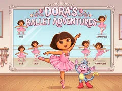 Xogo Dora's Ballet Adventures en liña