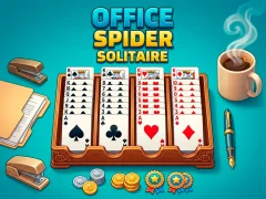Xogo Office Spider Solitaire en liña