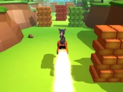 Xogo Ratomilton Flying Car Race en liña