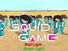 Xogo Squid game: Green Light, Red Light en liña