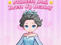 Xogo Princess Doll Dress Up Beauty en liña