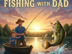 Xogo Fishing with Dad en liña