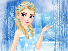 Xogo Ice Queen Winter Fashion en liña