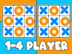 Xogo Tic Tac Toe 1-4 Player en liña