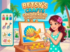 Xogo Betsy's Crafts Sand Painting Summer Holiday en liña