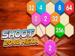 Xogo Shoot 2048 Hexa en liña