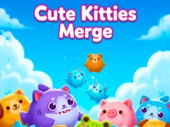 Xogo Cute Kitties Merge en liña