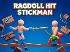 Xogo Ragdoll Hit Stickman en liña